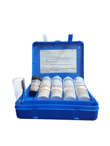 Image of Aquasol AE521 Total Hardness Test Kit 500 Tests (5-100 & 25-500 PPM (MG /L)