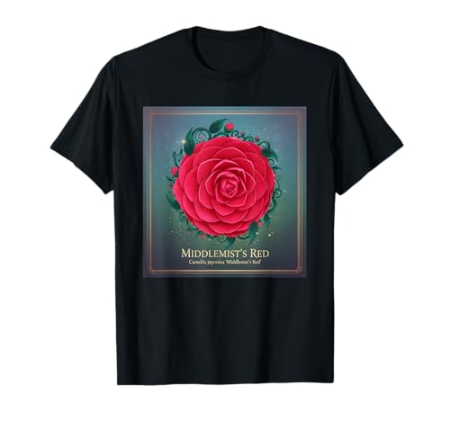 Middlemist’s Red - Rare Flower Plant Botany Gardening T-Shirt
