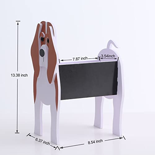 Gochoi Beagle Gifts for Women,Beagle Dog Planter Plant Pot,Cute Dog Flower Pots for Outdoor Garden Decoration,Birthday Gifts for Women,Office Home Decor Small Beagle - Image 5