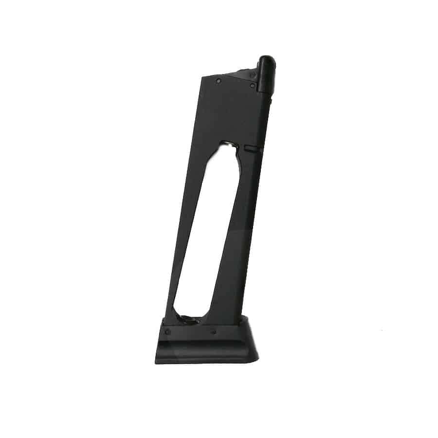 Genérico Cargador de Gas CO2 Pistola Airsoft 1911 Rossi Redwings 24+1 BBS