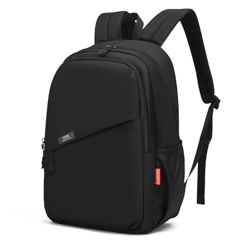 Aucuu Sac à Dos Ordinateur Portable 14 Pouces, avec USB Charging Port, Sac à Dos de Voyage Homme Imperméable, Bagage Cabine Léger et Grande Capacité pour...