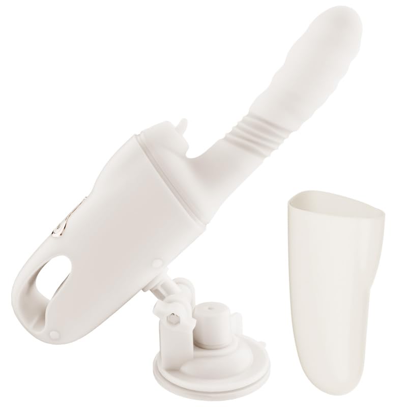 Vibrador punto G con 9 modos de empuje ventosa y calor corporal