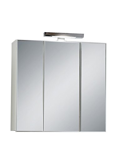 Armario de tres puertas con luz - FMD Zamora