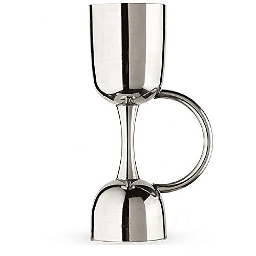 Image of Peg Measurer, Jigger, Made of Stainless Steel, Chrome Finish, with Handle, 30 ml / 60 ml