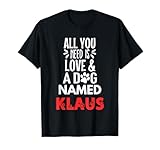 Klaus Dog Name GIfts