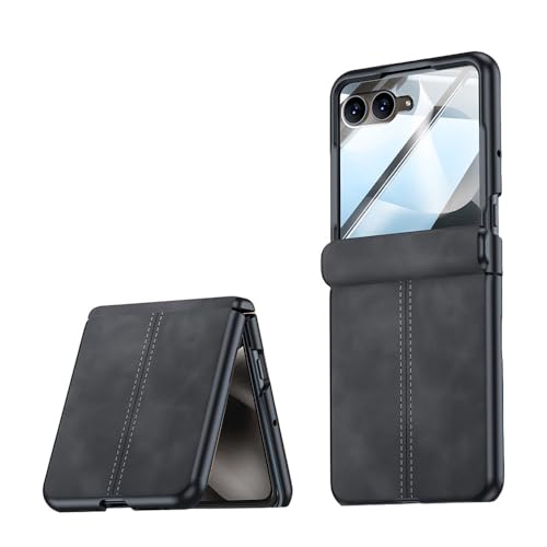 Housse Moto Razr 70 Ultra en cuir PU premium mat au design ultra mince et élégant