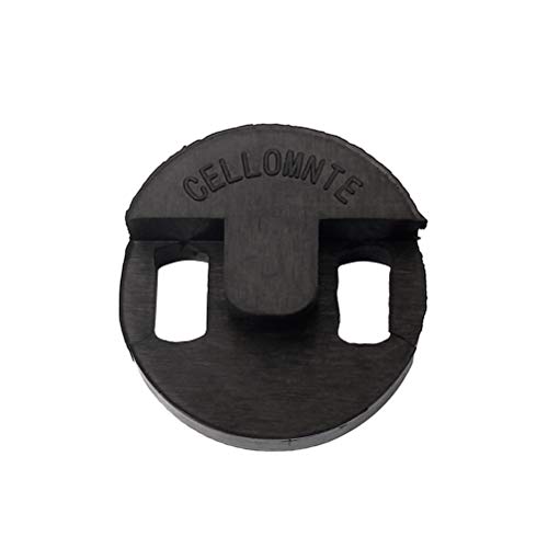 Artibetter Rubber viool mute ronde mute viool geluiddemper volumeregeling voor viool accessoires