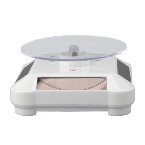 FTVOGUE The Rotating Screen Means 3D Printing Models, Solar -topstabable with RGB Light, Suitable for Jewelry Screens or