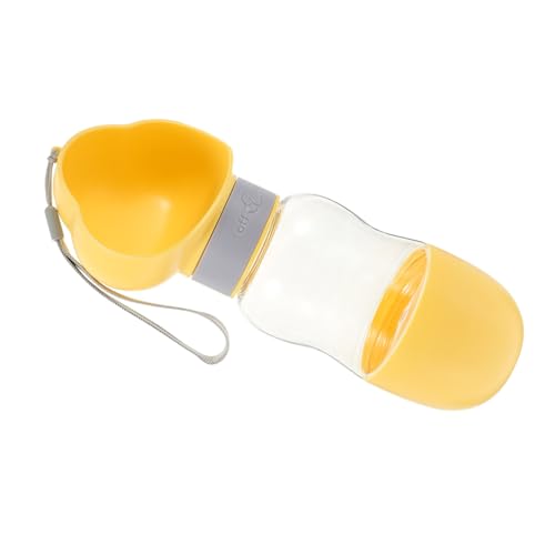 STOBOK ペット用携帯水飲みボトル 軽量耐久 アウトドア散歩用 犬外出用ウォーターディスペンサー ハイキング旅行キャンプ適応