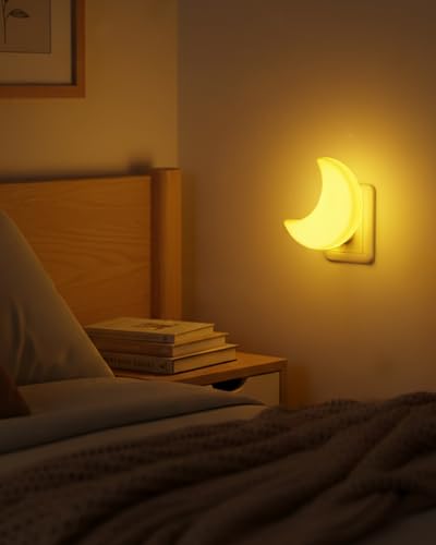 Lámpara de Noche Inteligente Moon Luz Cálida Sensor miniatura 4