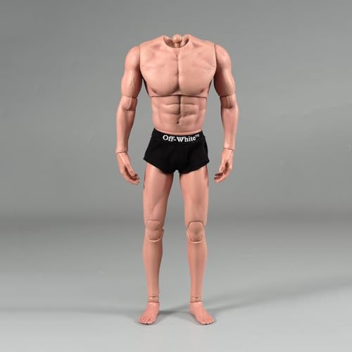 Corps miniature collectible homme AT017 muscle durable pour figurine 1/6