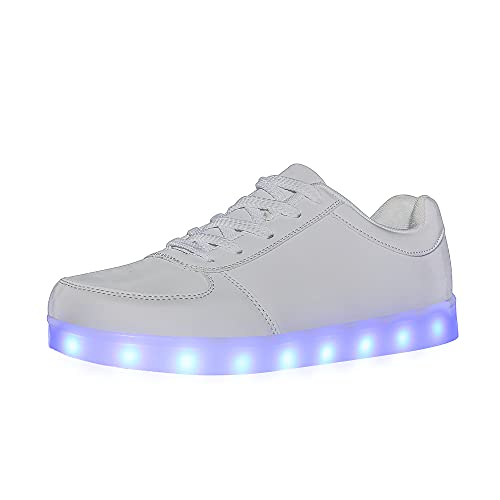 Yuanroad SAJIADX518-WHITE-39 Unisex Led Shoes Light Up Shoes thumb #1