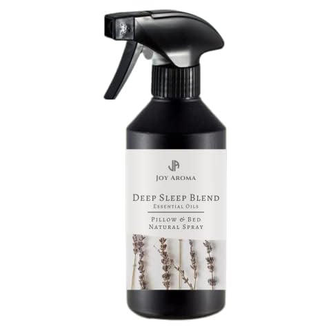 Joy Aroma Deep Sleep Blend Pillow Spray (250ml) 4 Natural Essential Oils. Relaxing Sleep Spray Mist, No Artificial Fragrance | Cruelty Free.… Cover