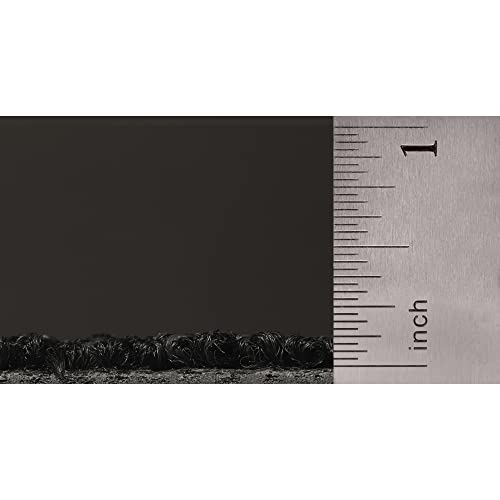 Image of Mohawk Advance 24 inch x 24 inch Berber (Loop pile), 0.11 inch Pile Height, Carpet Tile, Nylon Fiber, Carbon Color, (24 Tiles), (96 sqft /carton)