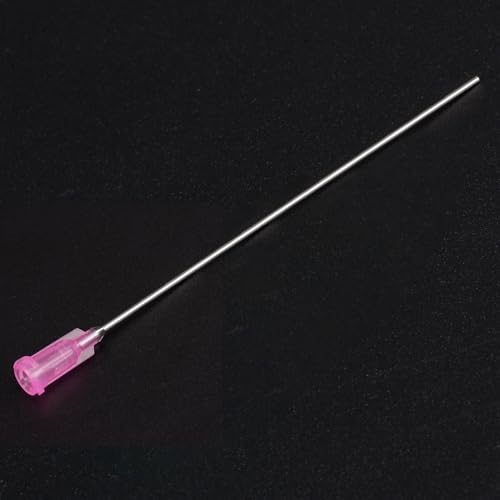 Agujas dispensadoras uxcell de 18g con punta roma de 4 pulgadas para pegamento, 20 uds. 5
