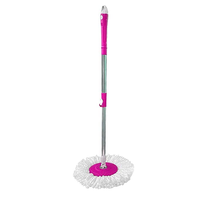 Standard Mop Stick Rod and Refill - Stainless Steel Pole Spin Mop ...