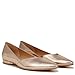 Naturalizer Womens Havana Pointed Toe Slip On Dress Ballet Flat Rose Gold Metallic 8 M