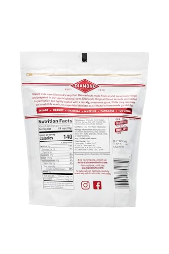 Image of Diamond of California Original Glazed Walnuts 7.5 oz