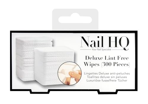 Nail HQ Deluxe Lint Free Wipes (300 Pieces)