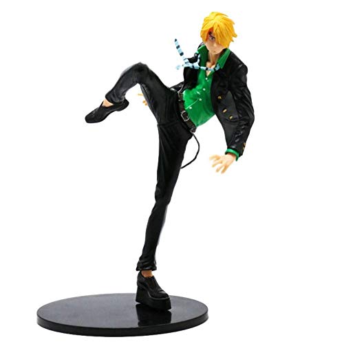 SDQDZZ Alto 20 One Piece Modeling King Overhead Decisive Battle Wind Leg Sanji Boxed Sculpture Gift...