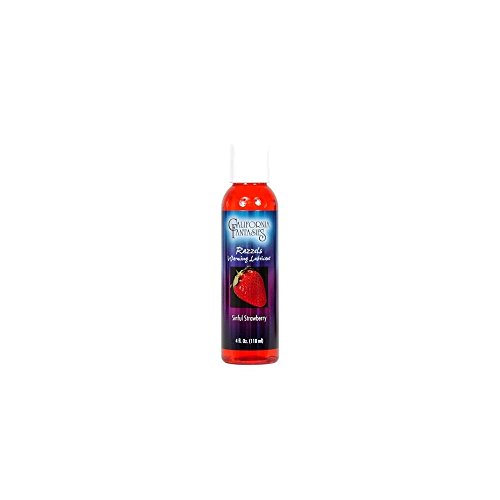 California Fantasies Razzels Strawberry Warming Lube. 4.Oz CFRSS04
