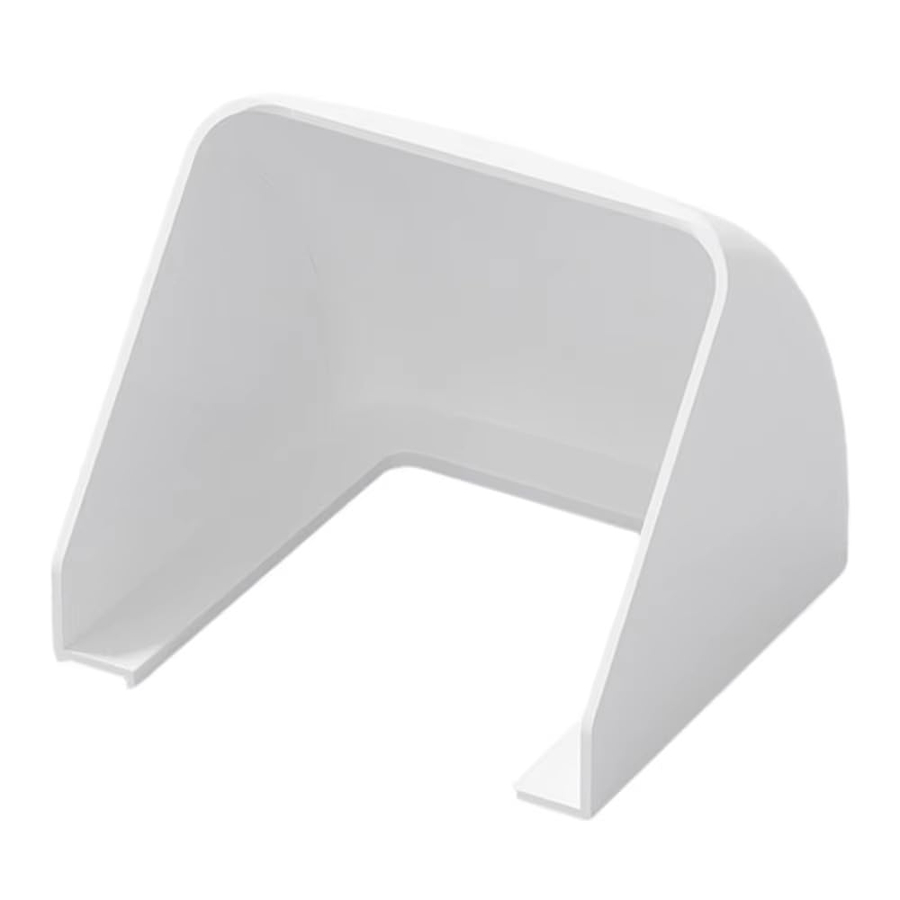 Weatherproof Outlet Cover, Plastic Waterproof Socket Cover, Outdoor Light Switch Socket Box, Rainproof Switch Applications(White)