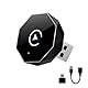 CarPlay Wireless Adapter, Mini Wireless CarPlay Adapter, 2025 Upgrade von kabelgebunden auf kabellos für Appl CarPlay Plug&Play Schnelle und stabile Verbindung CarPlay für iOS 10 + and für android 11+