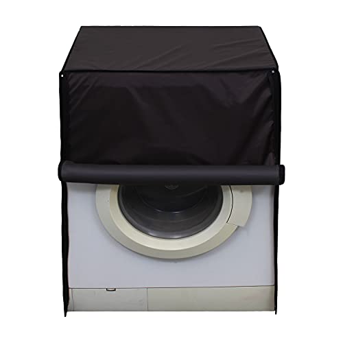 Image of Lithara Waterproof Front Load Washing Machine Cover 6 kg, 6.2 Kg, 6.5 Kg, 7 Kg (Coffee)