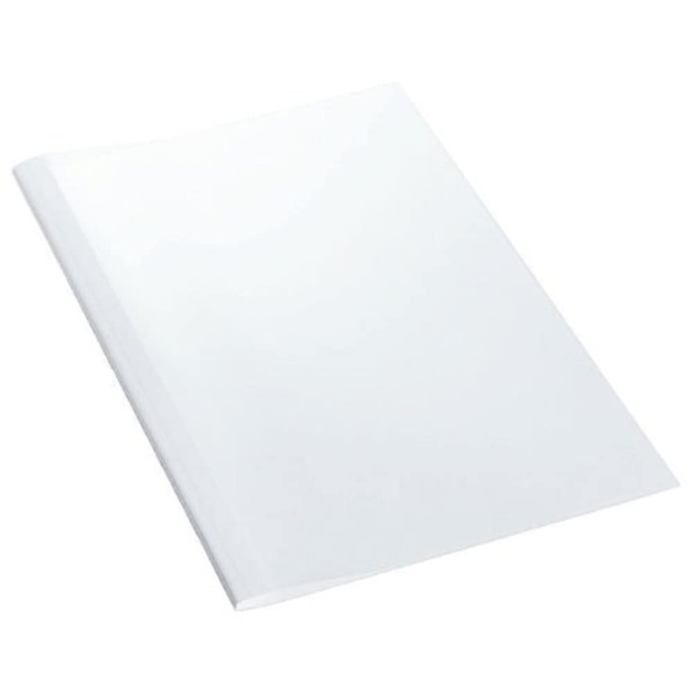 Leitz 177160 Thermobindemappe Standard, A4, Rückenbreite 4 mm, 100 Stück, weiß