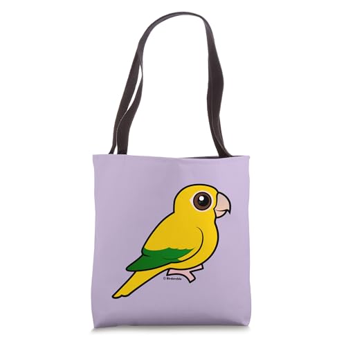 Cute Cartoon Golden Parakeet Birdorable Queen of Bavaria Tote Bag