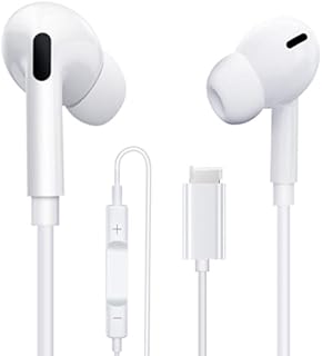 Earbuds Wired Earphones inEar Headphones for iPhone 13 12/12 Mini/12 Pro Max/11/11Pro Headphones,BCRKLO Microphone Stereo NoiseIsolating Earphones Compatible with iPhone 7/8/8 Plus/X/XS/XR/XS Max/iPad