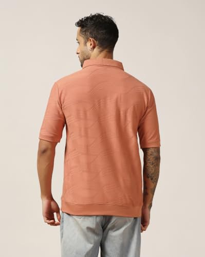 Image of Leriya Fashion Mens t Shirt | Textured t Shirts for Men| Oversized t-Shirt for Men