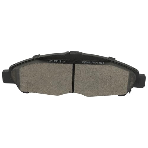 Image of cciyu D1896 D1877 Front & Rear Ceramic Disc Brake Pads Kit For Buick For Enclave 2018-2020,For Cadillac For XT5 2017-2020,For Cadillac For XT6 2020,For chevy For Blazer 2019-2020