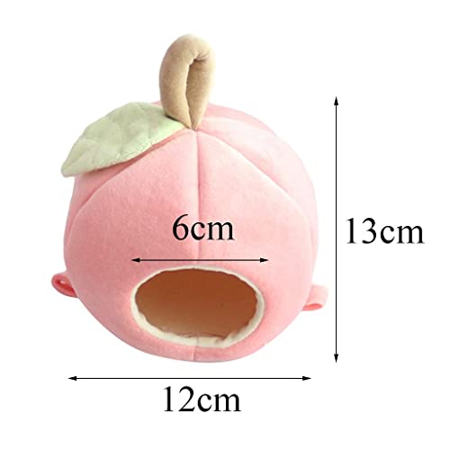 Maison pour hamster douillet en coton vert clair lit rat - 4