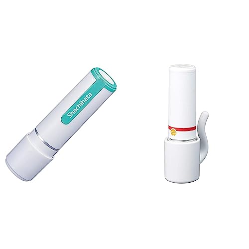 シャチハタ ネーム9 メールオーダー式 ホワイトグリーン + 着せ替えパーツ おめかしっぽ シロ