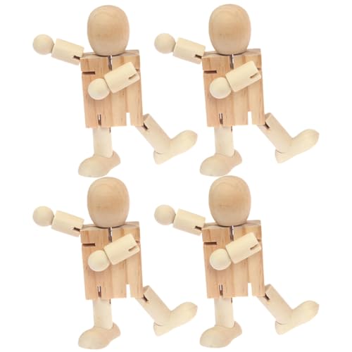 FIXOSHEE �������ؐ����{�b�g�h�[�� �G��p��DIY�N���t�g �֐ߒ����\�Ȗؐ��l�̖͌^ �f�X�N�g�b�v�����Ɖƒ�p������ 4�Z�b�g