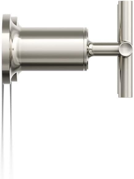 Kohler T14429-3-SN Purist Deck- Or Wall-Mount Bath Faucet Handle Trim with Cross Design, Vibrant Polished Nickel