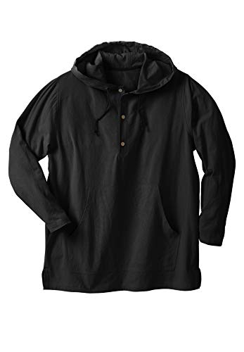 KingSize Men's Big & Tall Gauze Hoodie