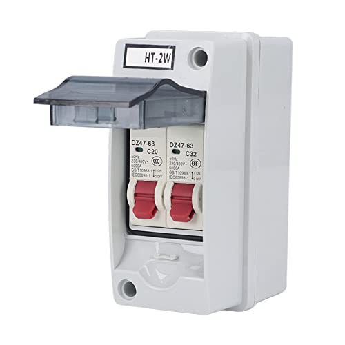 Ywbl-Wh YWBL-WHR8MB9Q0UG6-13 Distribution Box Outdoor Breaker Box Ip65 Waterproof 2 Way Flame Retardant Mcb C Type Distribution Case cover
