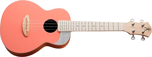 aNueNue UC10-LC – U Colour Ukulele Concert – Living Coral - Les Beatles, Paul McCartney, John Lennon, RIngo Starr, George Harrison aNueNue UC10-LC - U Colour Ukulele Concert - Living Coral