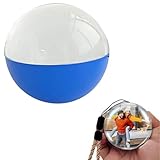 Genérico Adorno De Video De Recuerdo,Bola Navideña De Video,Lámpara De Bola De Memoria,Esfera De Cristal De 2.7" con WiFi,Personalizadas, Cumpleaños Aniversario,Azul,Basic