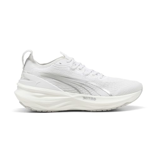 PUMA Mens Foreverrun Nitro 2 Running Sneakers Shoes - White - Size 10 M