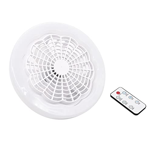 Junterone Ventilador Inteligente con Luz LED Ventilador de Techo 30W Control Remoto Luz LED para Interiores Dormitorio Silencioso Cocina DecoracióN LáMpara Ventiladores-