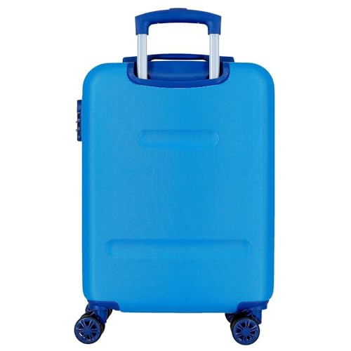 Valise cabine rigide ABS Spider-Man bleue 4 roues bagage à main 55cm