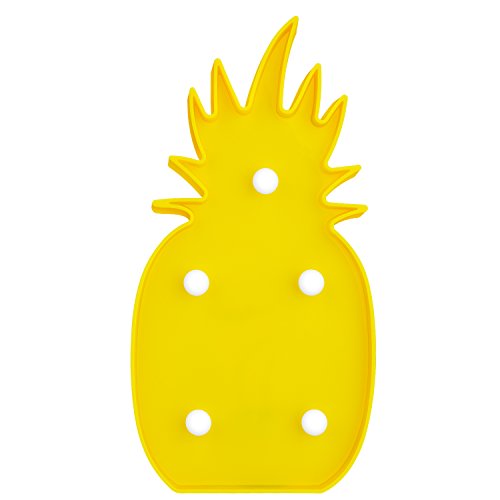 Veilleuse ananas LED Lampe de chevet MOOKLIN Blanc chaud Lumière de Nuit pour Ambiance Soirée Cadeau Anniversaire Cadeaux de noël  Ananas