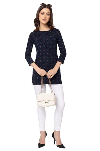 Image of Women Regular Fit Henley All Over Print T-Shirt (Combo of 2) | Small-5XL