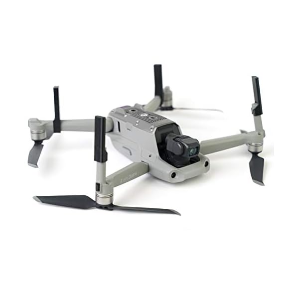 3dquad Landefüße, Landegestell, Fahrwerk für DJI Mavic Air 2 Drohne (schwarz) – Bild 5