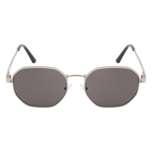 Image of Ted Smith Full Rim Oval Shape Branded and Stylish Sunglasses | Polycarbonate Lens & 100% UV Protection | Men & Women | Small to Medium | 52-21-140