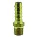 Milton 602BK 1/4" MNPT 3/8" ID Hose End Fitting - Box of 100