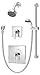 Symmons 3605-H321-V Duro Shower/Hand Shower Unit, Chrome